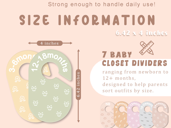 baby clothes organizer