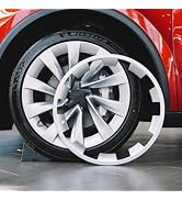 VION Tesla 2026-2025 New Model Y Wheel Covers for The Original Tesla Wheels - 4 Covers per Packag...