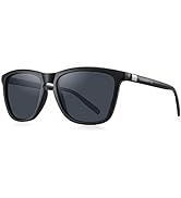 MERRY'S Unisex Polarized Sunglasses for Women Men Classic Retro Designer Style Aluminum Legs