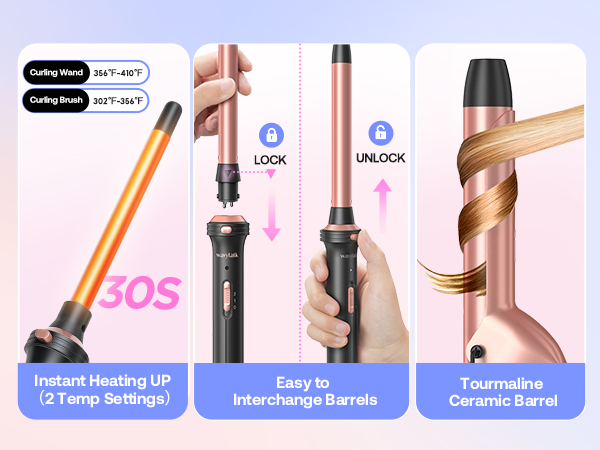 curling iron set