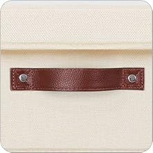 Faux Leather Handles