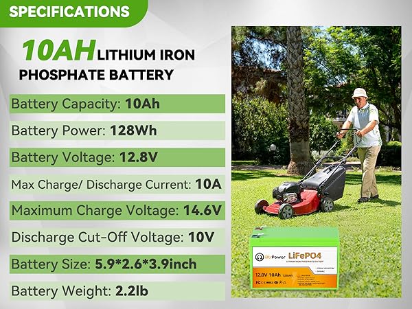 10ah lithium battery