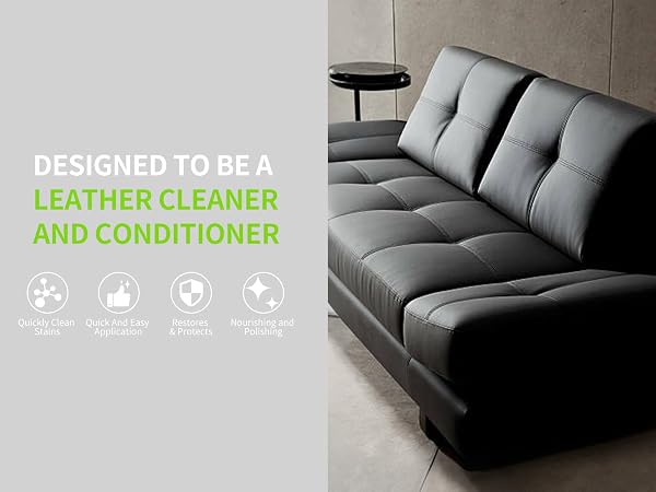 leather clerning