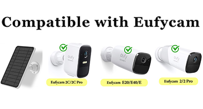 Solar Panel for eufy Camera