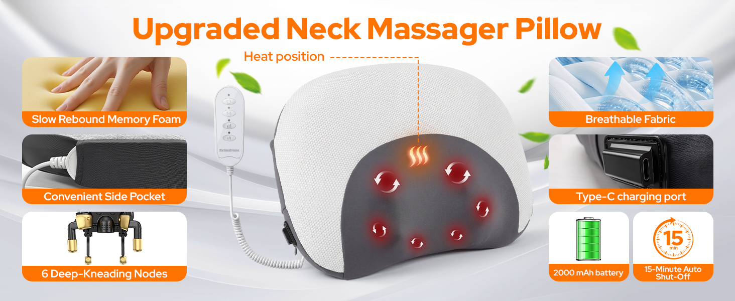 neck massager pillow