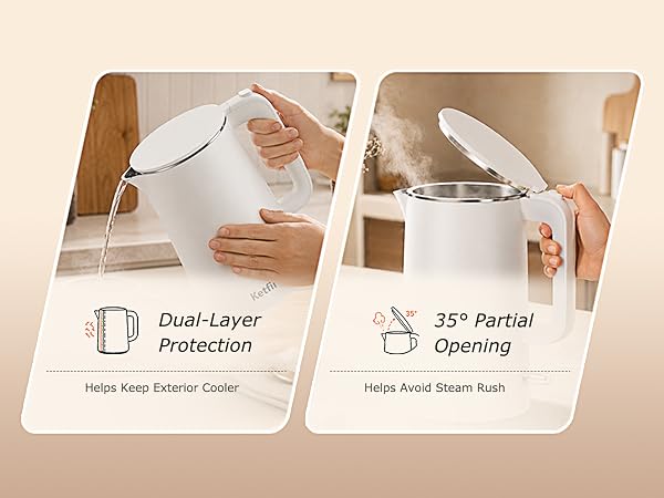 Auto Shut-Off & Boil-Dry Protection