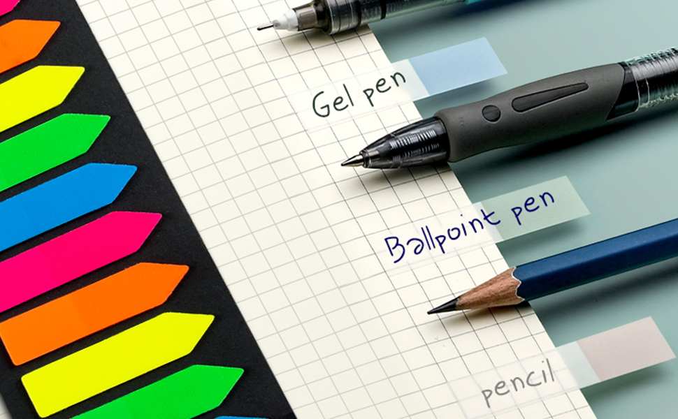 sticky note tabs