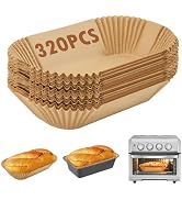Loaf Pan Liners,320pcs Bread Pan Liners for Baking 9x5inch,Loaf Pans Parchment Liners,Non-Stick D...