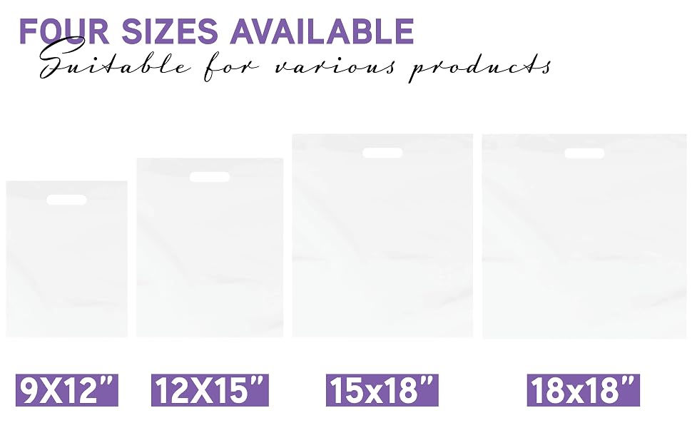 four sizes available