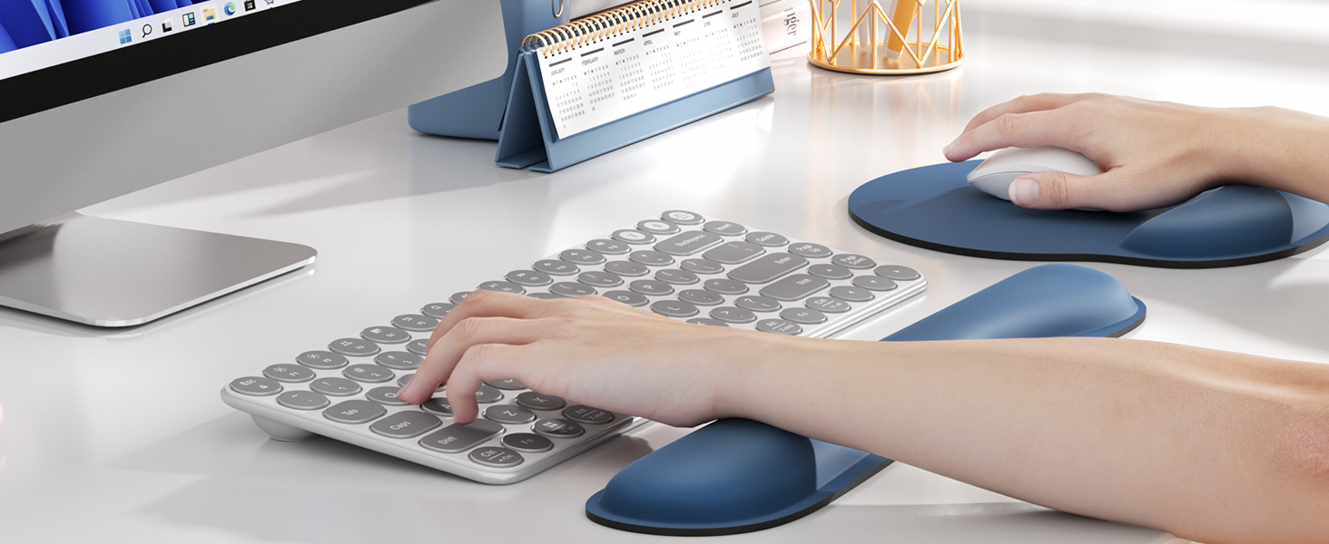 keyboard and mouse wrist rest