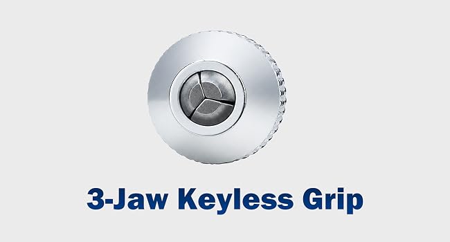 3-Jaw Keyless Grip