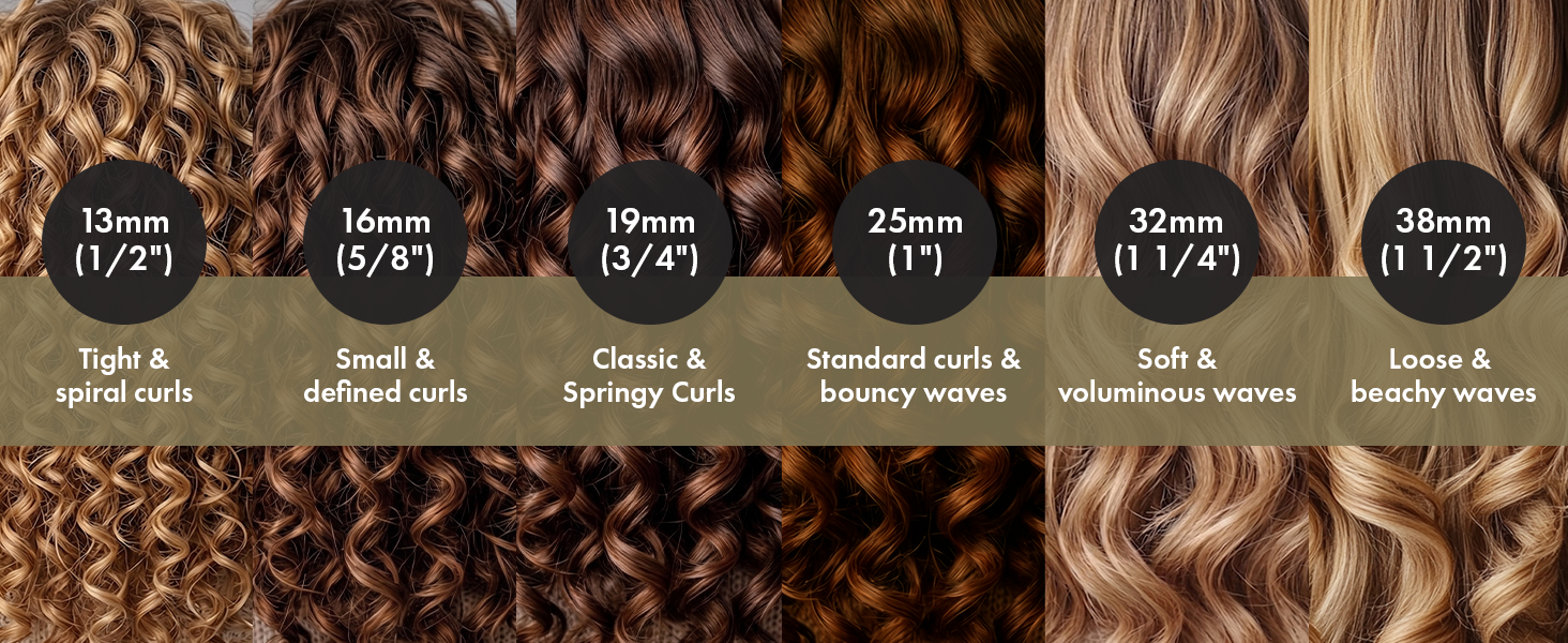 Short Barrel Curling Iron Hair Curler
