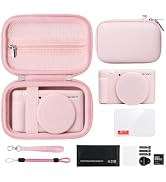 TLKOA Carrying Case for Sony ZV-1 Digital Camera | Hard Carrying Case + Soft Silicone Protective ...