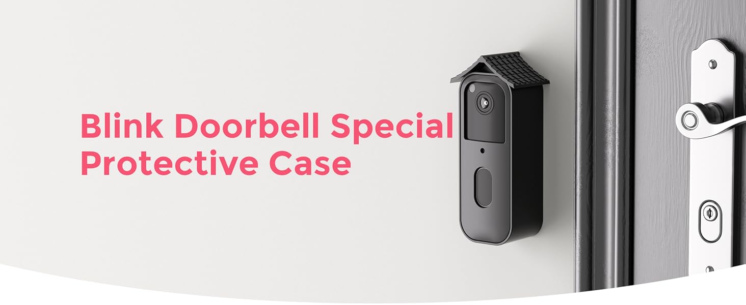 No-Drill Blink Doorbell Mount for Blink Video Doorbell Camera (2nd Gen)