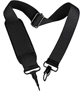 Shoulder Strap, Durable 55" Universal Replacement Laptop Shoulder Strap, Adjustable Comfortable B...
