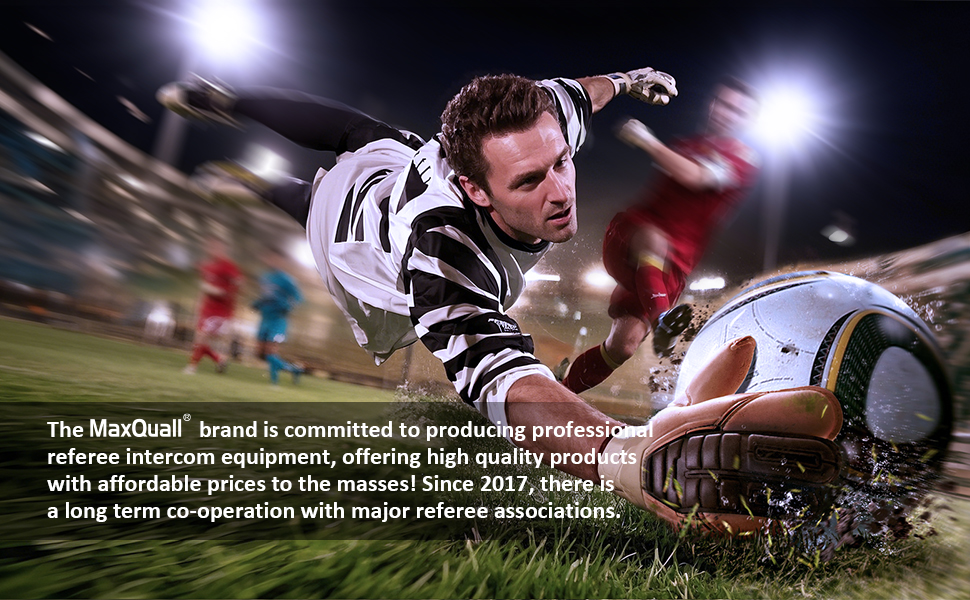 referee headset bluetooth intercom soccer microphone coach refcom communication earphone