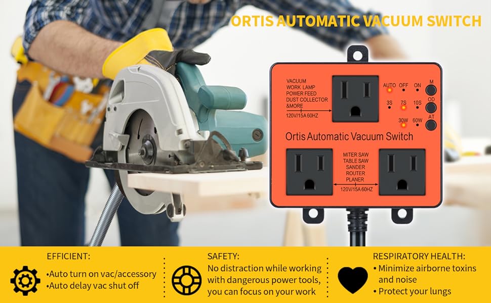 Ortis automatic vacuum switch