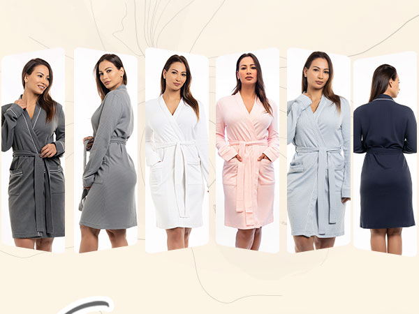 ny threads robes for women, ny threads waffle bathrobe, ny threads women waffle robe