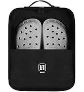 Shoe Bags for Travel Holds 3 Pair of Shoes, XX-Large Shoe Organizer Storage Pouch for Packing wit...