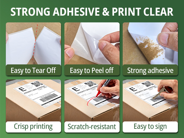 4x6 thermal labels
