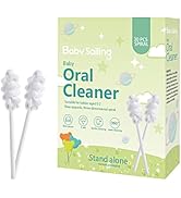 Foily 30-Pack Baby Tongue Cleaner Gauze – Gentle Newborn Oral Care, Disposable Toddler Tooth Brus...