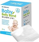 Topwon Cotton Newborn Umbilical Cord Belly Band Disposable to Protect Baby Abdomen Newborn Essent...