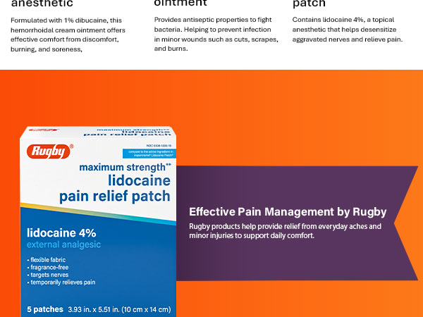 first aid pain relief
