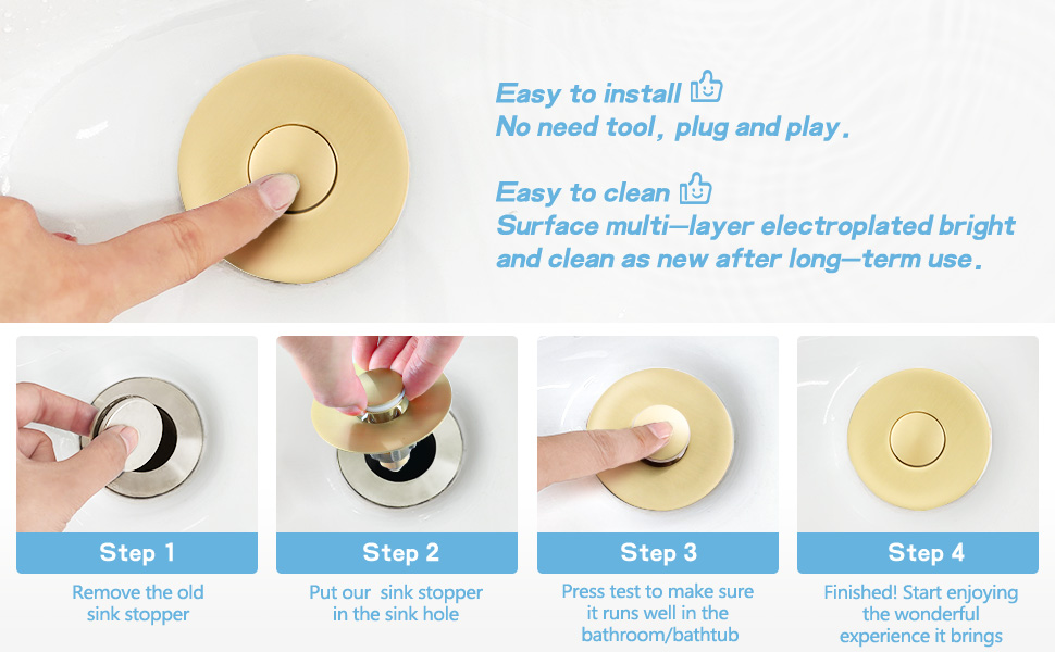 universal pop up drain
