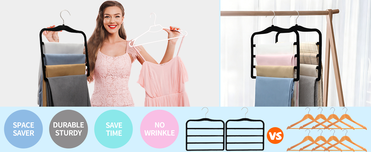 Dorm Room Essentials Pant Hangers