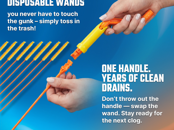 Disposable wands.