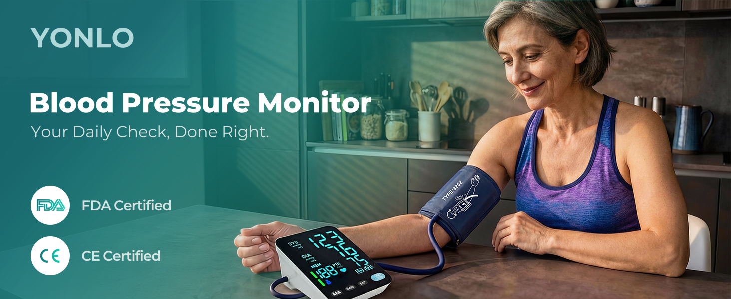 blood pressure monitors for home use