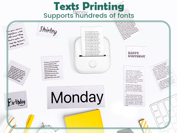 mini sticker printer
