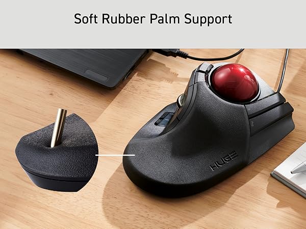 Huge Trackball Palm Support