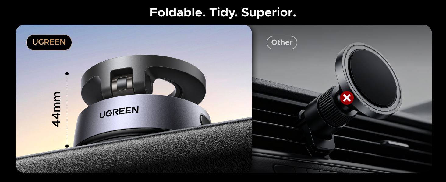 Foldable. Tidy. Superior.
