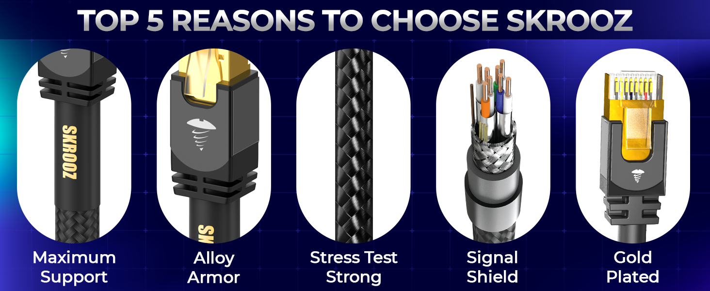 top reasons to choose skrooz cables