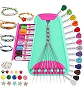 Arts and Crafts for Kids Ages 8-12,Friendship Bracelet Making Kit for Girl,Kids Jewelry Making Ki...