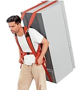 KEDSUM Moving Straps 1 Person, Lifting Straps Moving with Max 600LBS Load Capacity, Back/Front Ca...