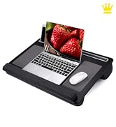 carbon black lap desk