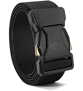 CHAOREN Stretch Tactical Belt Men - 1.5" Nylon Work Belts for Men - Quick Release for Utility EDC