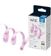 WiZ 3FT RGB Wi-Fi LED Smart Color Changing Light Strip Extension - Connects to Your Existing 2.4G...