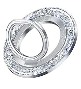 SYNCWIRE Magnetic Phone Ring Holder for MagSafe - Glitter Phone Grip Stand with 360° Rotation & R...