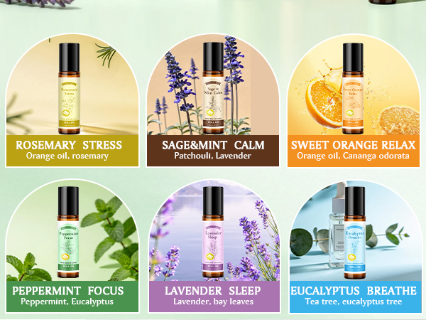 essential oils for skin roll on