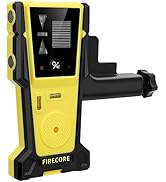 Firecore Laser Receiver for Green Laser Level, Two-Sided LCD Displays to Detect Green Beams Digit...