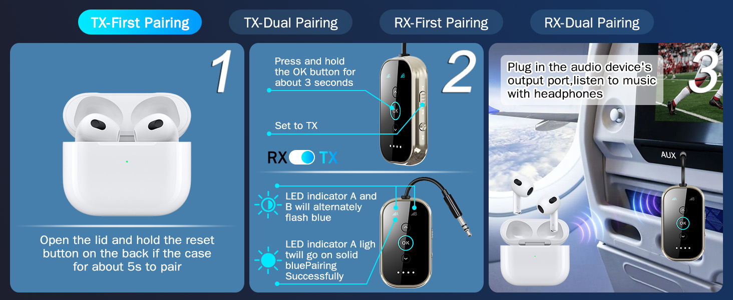 airplane wireless bluetooth