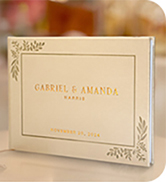 guestbook for wedding blank guest book personalized wedding guest book guest sign in book