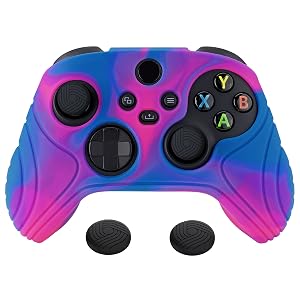 controller grip for xbox series x s silicone skins controller thumb grips caps for xbox series s x