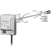 TURBRO Stainless Steel Rotisserie Kit for Gas Grills with A Cookbox up to 39’’ - Includes 4W Elec...