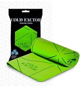 COLD FACTOR Cooling Towels for Sports, Cooling Neck Wraps – Cold Towel for Running, Workout & Out...
