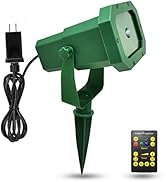 Premium Christmas Outdoor Waterproof Laser Projector Light- Moving RGB 20 Patterns- with RF Remot...