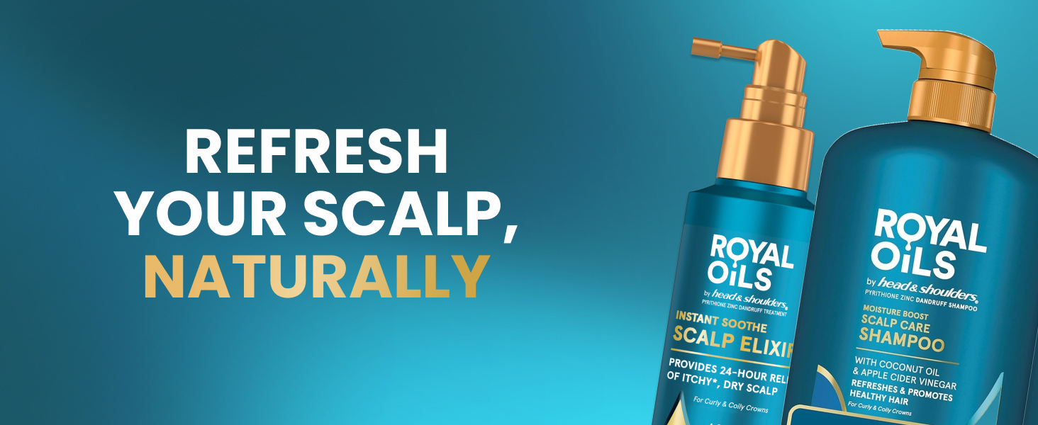 Refresh your scalp, naturally